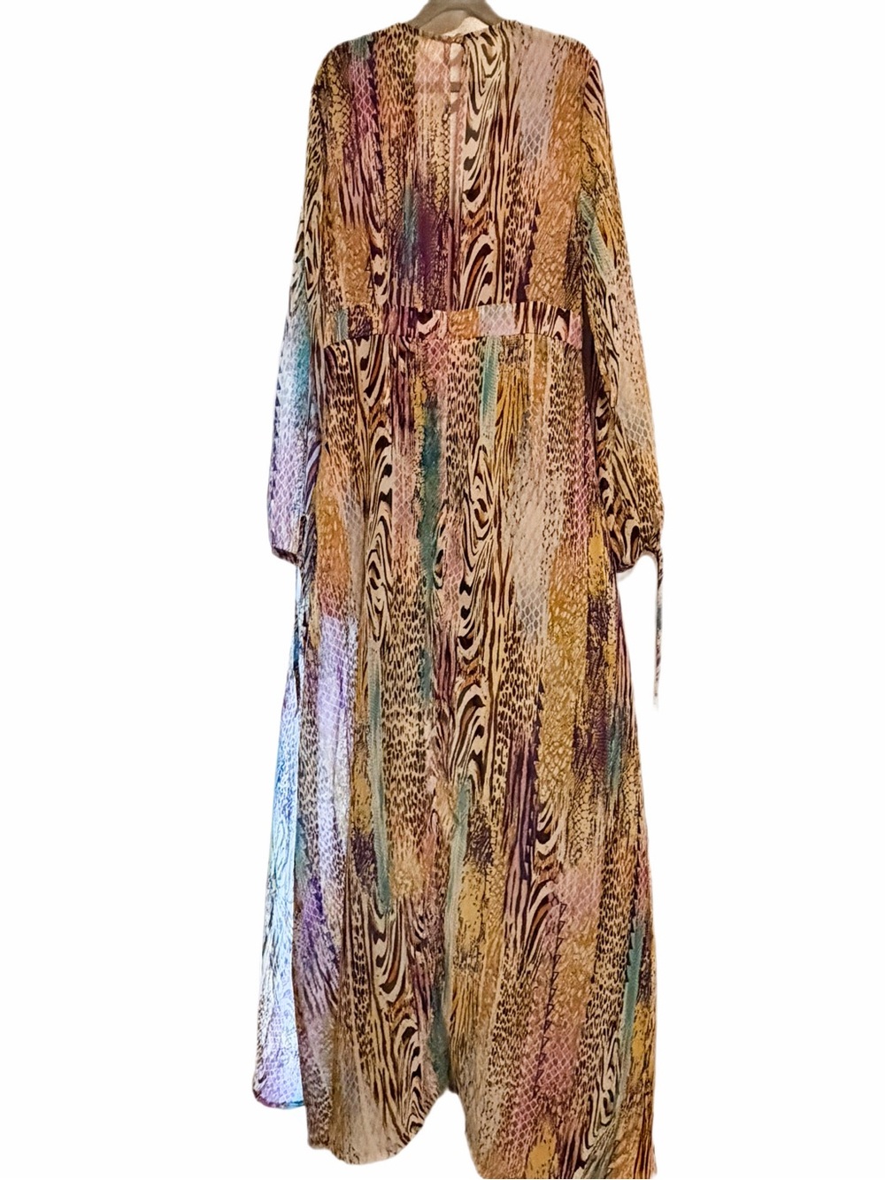 NWOT Luxxel Multicolor Romper with shorts ans overlay Size Medium- new photos! - Picture 7 of 11